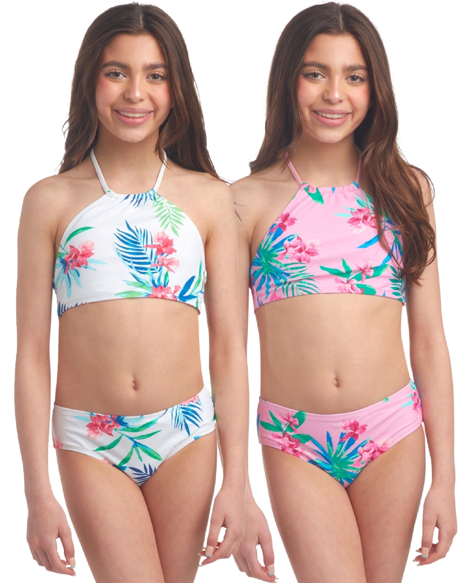 Kanu Surf Waverly UPF 50+ Beach Sport Criss-Cross Tankini