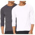 thumbnail image 1 of Kanu Surf Mens Rash Guard - 2 Pack UPF 50+ Quick Dry Long Sleeve Swim Shirts for Men (S-XXL), 1 of 6
