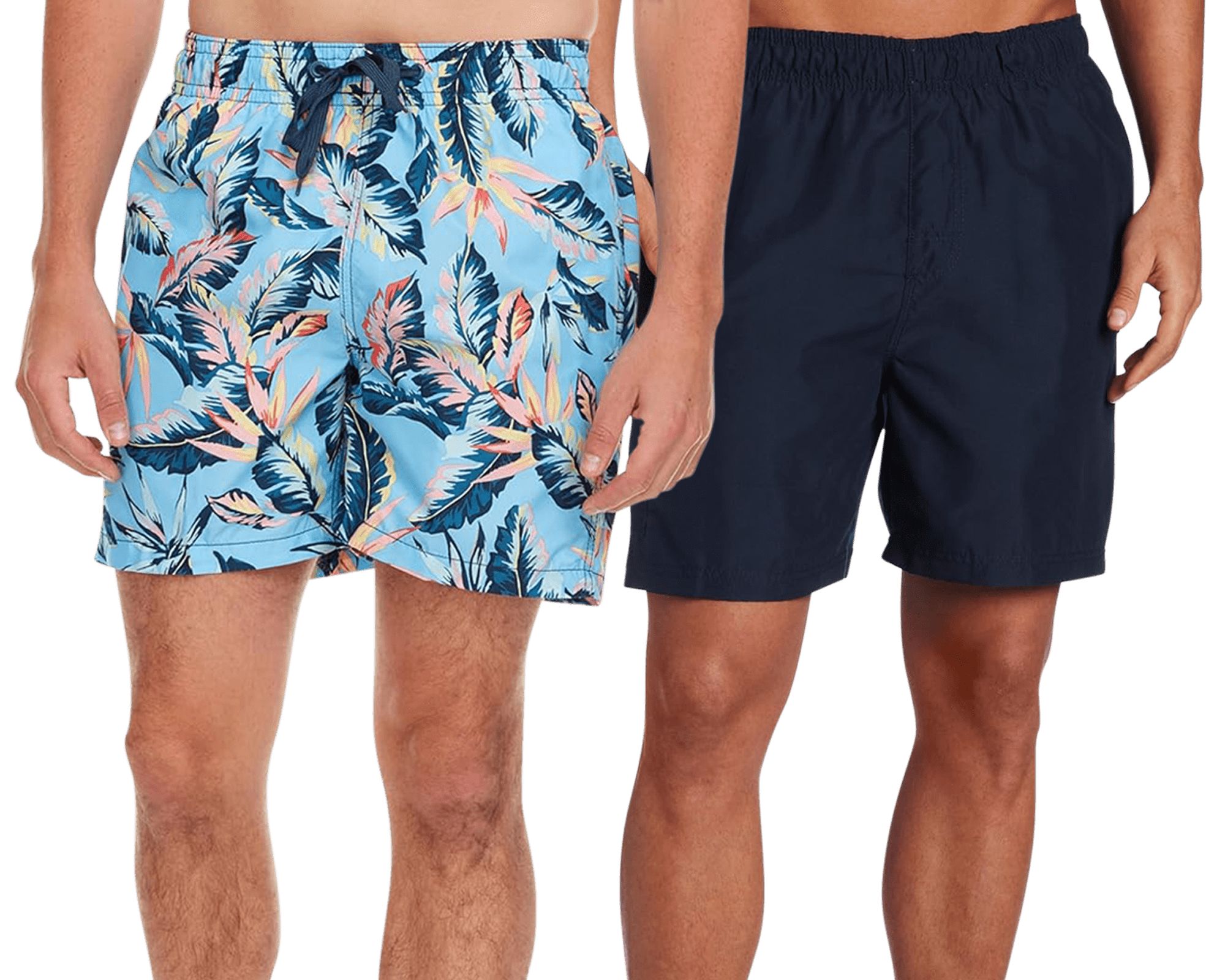 Kanu Surf Men's Swim Trunks 2 Pack UPF 50+ Quick Dry Havana Bathing Suit, 7" Inseam (SXXL