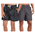 thumbnail image 1 of Kanu Surf Men's Swim Trunks - 2 Pack UPF 50+ Quick Dry Havana Bathing Suit, 7" Inseam (S-XXL), 1 of 7