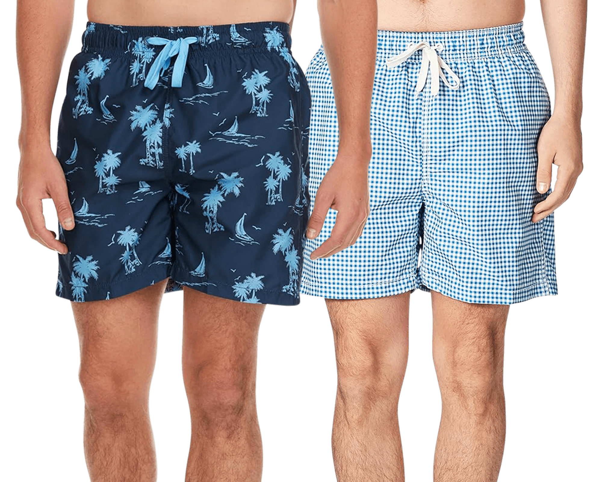 Kanu Surf Men's Swim Trunks - 2 Pack UPF 50+ Quick Dry Havana Bathing ...