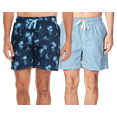 thumbnail image 1 of Kanu Surf Men's Swim Trunks - 2 Pack UPF 50+ Quick Dry Havana Bathing Suit, 7" Inseam (S-XXL), 1 of 7