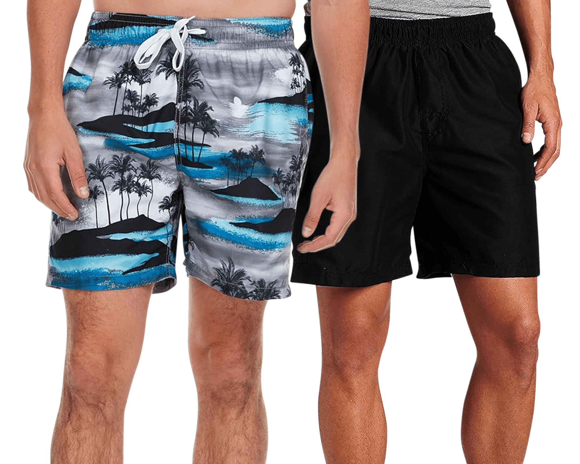 Kanu Surf Men's Swim Trunks 2 Pack UPF 50+ Quick Dry Havana Bathing Suit, 7" Inseam (SXXL