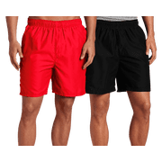 Kanu Surf Mens Swim Trunks - 2 Pack UPF 50+ Quick Dry Havana Bathing Suit, 7" Inseam S-XXL
