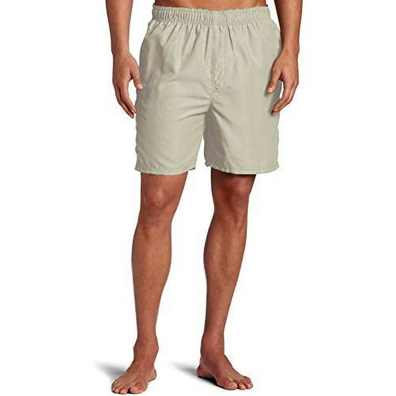 Kanu Surf Men's Swim Trunks (Regular & Extended Sizes), Havana Khaki, Large