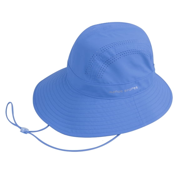 Kanut Sports Costilla Wider Brim Bucket Sun Hat - Moisture Wicking, Lightweight, Packable Sun Protection UPF 50+, For Women