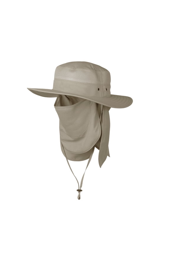 Keya Boonie Hat UPF 50+ Sun Protection Adjustable Breathable Safari Hat with Neck Flap Packable for Hiking Fishing