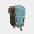 thumbnail image 1 of Kanut Sports Phoebes Trapper Hat - Quilted Nylon, Faux Fur, Water Resistant, Blue, for Men and Women, 1 of 7