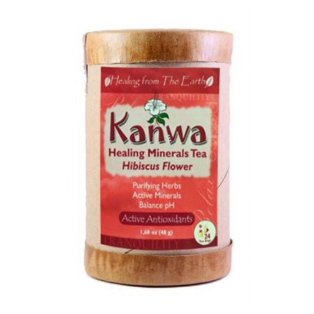 Kanwa Minerals Hibiscus Flower Tea - 24 bags