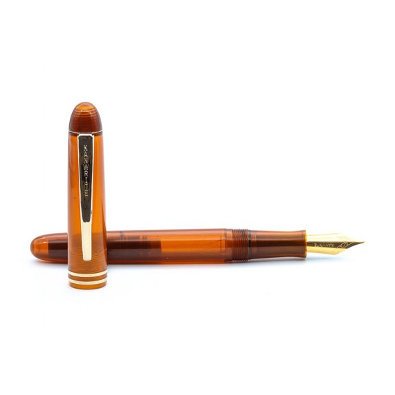 Kanwrite Desire Crystal Amber Medium Point Fountain Pen