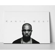 Kanye West Poster or Wrapped Canvas