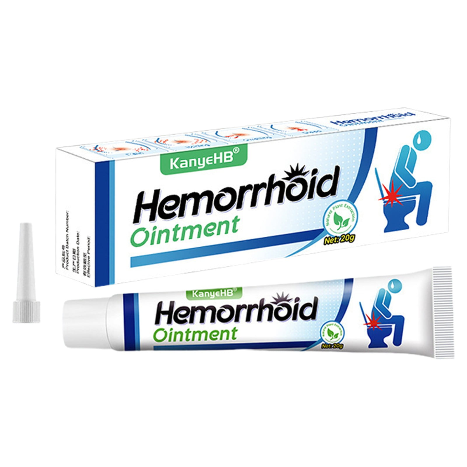 Kanyehb Hemorrhoid Cream, Swelling & Soothes, Instant Anal Itch and Numbing Effect, Relief from External Itching and Burning