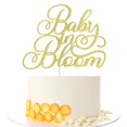 Kaoenla Baby in Bloom Cake Topper Baby Shower Cake Decorations, Baby