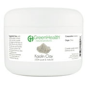 Kaolin Clay 6 oz Plastic Jar - GreenHealth