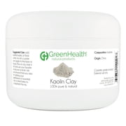 Kaolin Clay 6 oz Plastic Jar - GreenHealth
