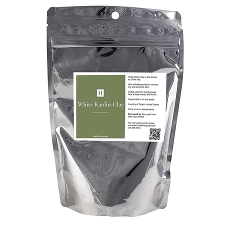 Kaolin Clay/ China Clay Superfine 1/2 Lb/ 8OZ