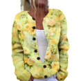 thumbnail image 1 of Kaondbfi Cardigan for Women, Autumn and Winter Knitted Button Cardigan Casual Coat Top Womens Winter Coat, 1 of 5
