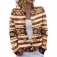thumbnail image 1 of Kaondbfi Cardigan for Women, Button Down Cardigan Sweater Long Sleeve Sweaters Casual Trendy Fall Tops Coat Womens Winter Coat, 1 of 7