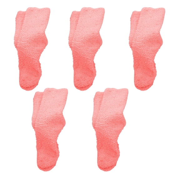 Kaondbfi Socks for Women Fuzzy Fluffy Cozy Slipper Socks Warm Soft Winter Plush Home Sleeping Socks