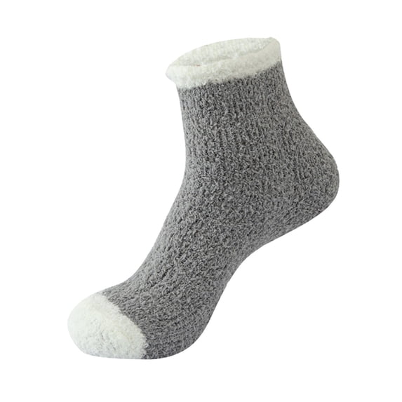 Kaondbfi Socks for Women Fuzzy Socks Cozy Winter Cabin Slipper Warm Fleece Soft Thick Comfy Socks