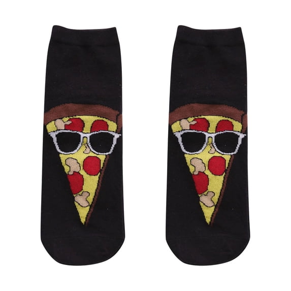Kaondbfi Socks for Women Mid Length Round Socks Cute Fun Food and Drink Novelty Socks