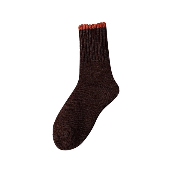 Kaondbfi Socks for Women Plush and Thickened Warm Rabbit Socks with Cuffed Bars and Short Socks
