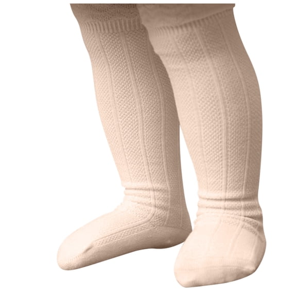 Kaondbfi Stockings for Pretty Girls Kid Uniform Knee High Socks Tube Ruffled Stockings