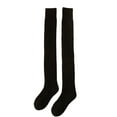 thumbnail image 1 of Kaondbfi Stockings for Women Knit Thigh High Socks Over The Knee High Leg Warmers Winter Long Stockings, 1 of 5