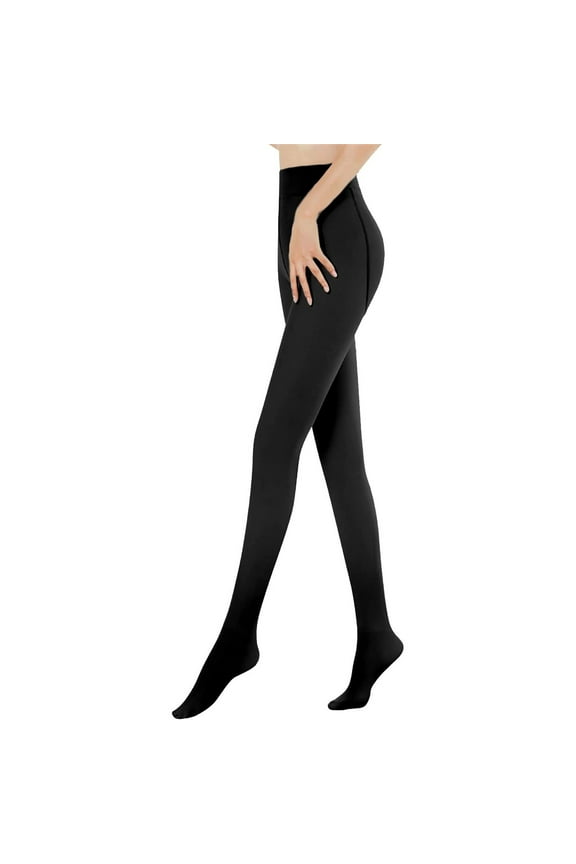 Tights for Women Autumn and Winter Warm Fleece Lean Leg Pressure Leggings Pantyhose