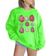 thumbnail image 1 of Kaondbfi Valentines Shirts for Women Oversized Casual Heart Graphic Sweatshirts Plus Size Long Sleeve Crewneck Pullover Tops Surprise Gifts for Your Beloved, 1 of 4