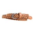 thumbnail image 1 of Kaondbfi Women's Summer Casual Belt Classic Vintage Wax Rope Clothing Braided Belt Women's Pin Buckle Fashion Dress Pants Hand Braided Women's Belt, 1 of 3
