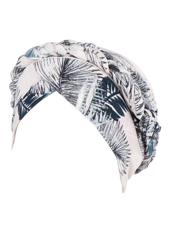 Women's Summer Fashion Baseball Caps Women Floral Braid India Hat Muslim Ruffle Cancer Chemo Beanie Turban Wrap Cap