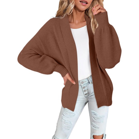 Kaondbfi Women's Sweater Coat, Cardigan Sweaters for Women Sleeve Womens Cardigan Sweaters Fall Winter Clothes Winter Clothing for Women