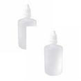 thumbnail image 1 of Kaonry 100Ml Plastic Bottle with Cap, Eye Dropper 2pc, Empty Dispensing Bottle， 100Ml Mini Empty Squeezable Liquid Drops Bottles Refillable Bottle with Screw Cap White, 1 of 8