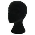 thumbnail image 1 of Kaonry Flocking Foam Head Mold Hat Wig Hat Display Props, Female Hair and Head and Hats Display Stand Hairpieces Tall Foam Wig Mannequin Holder and Wig for Model, New Arrival!, 1 of 5