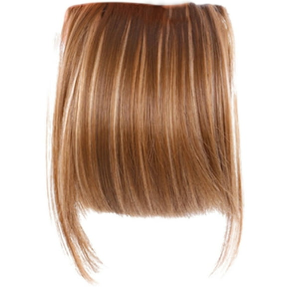 Kaonry Women'S Bangs Wig Sw65-12H22， Ladies Bangs Wig Front Fringe Head Clipped in The Human Hair Extension Wig Female Bangs Sideburns Qi Bangs Hairpin
