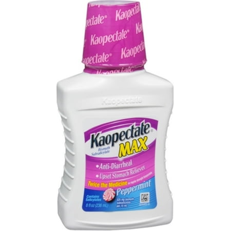 Kaopectate Extra Strength Liquid Peppermint, 8 oz (Pack of 4)