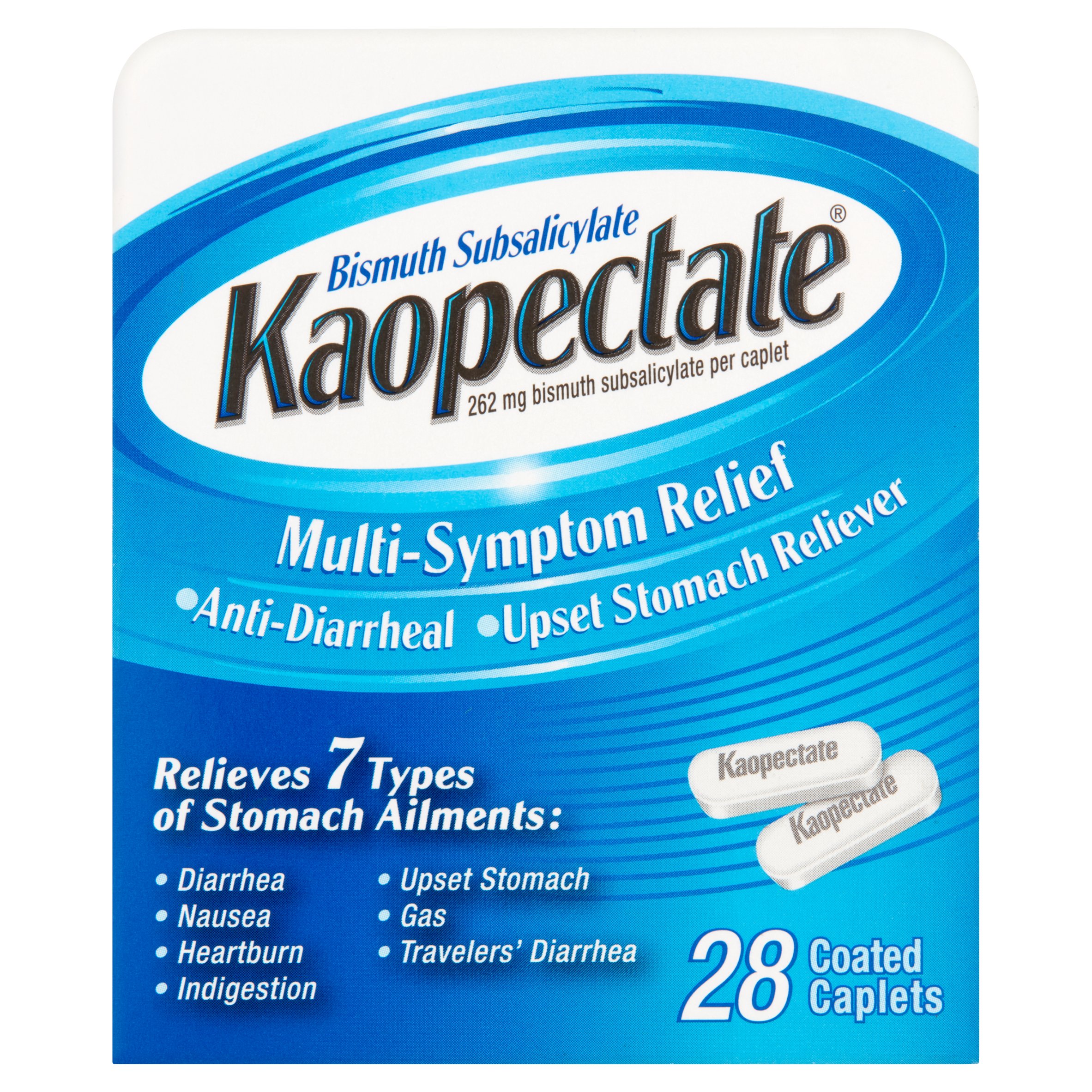 Kaopectate Multi-Symptom Relief Caplets, 28 Count - image 1 of 6