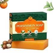 ADNOON Kaori Persimmon Soap, Japanese Persimmon Soap for Old People Smell, Gentle Cleansing Body, Handmade Natural Soaps For Better Skin, For Underarms & Feet, for Men & Women 1PCS