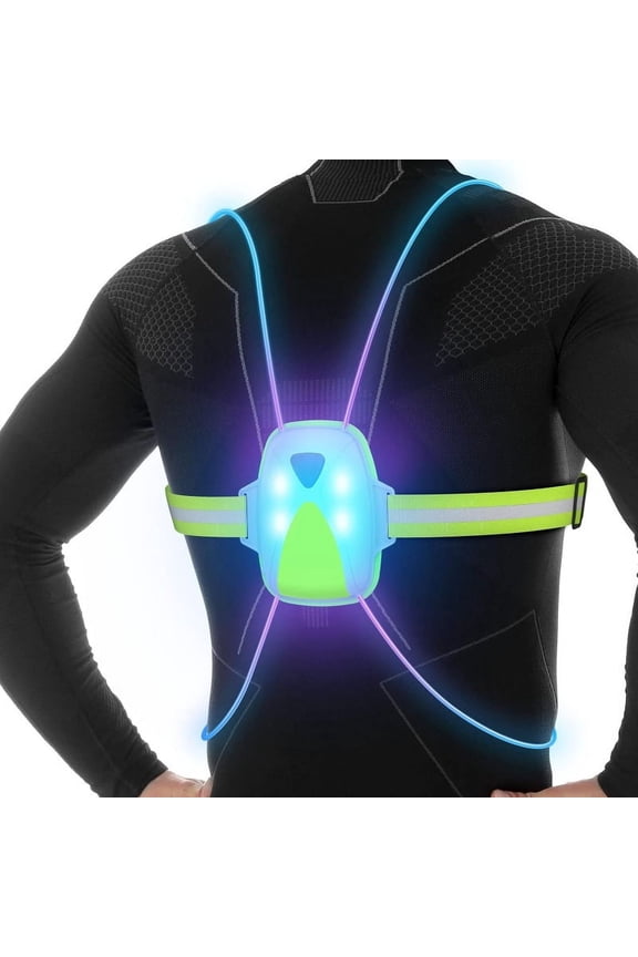 Runners Reflective Front Light Running Gear High Visibility Warning LED