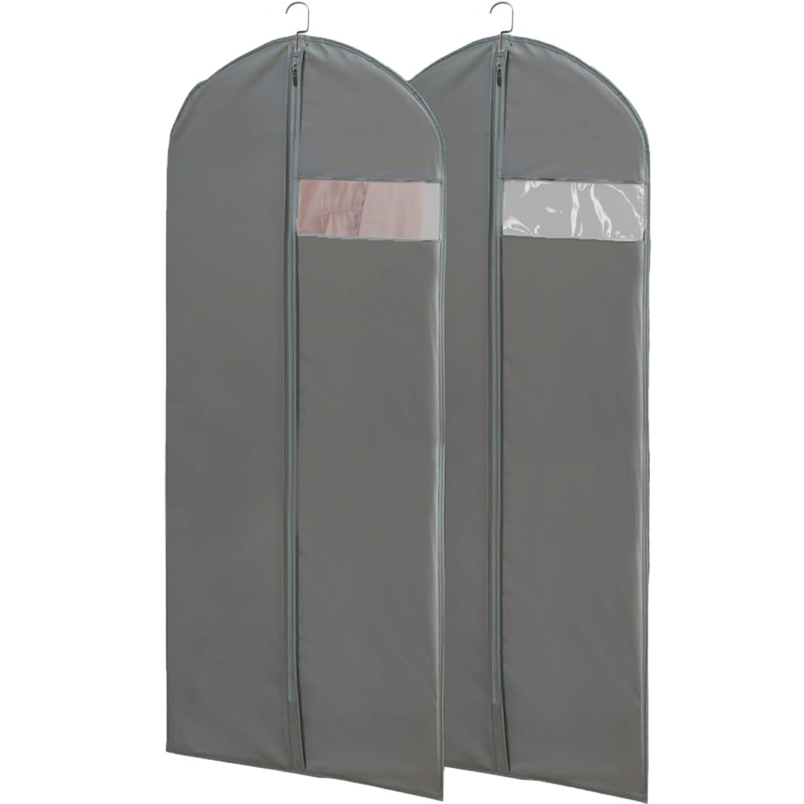 MISSLO 72" Bridal Wedding Gown Garment Bag for Long Dresses 15" Gusset