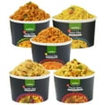 Kapka Assorted Variety Cups of Indian Food 5 Pack Ready to Eat