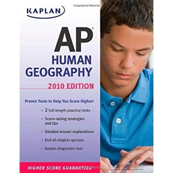 Pre-Owned Kaplan AP Human Geography 2010 (Paperback) 1607144816 9781607144816