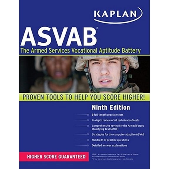 Pre-Owned Kaplan ASVAB (Paperback) by Kaplan