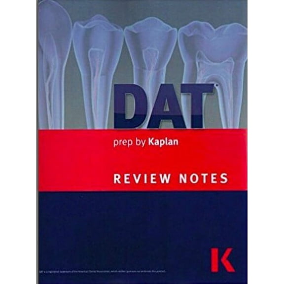 Pre-Owned DAT prep by Kaplan Review Notes (Paperback) 1506223516 9781506223513