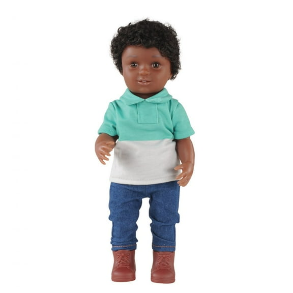 Kaplan Early Learning Company 13" Multiethnic Doll - African American Boy