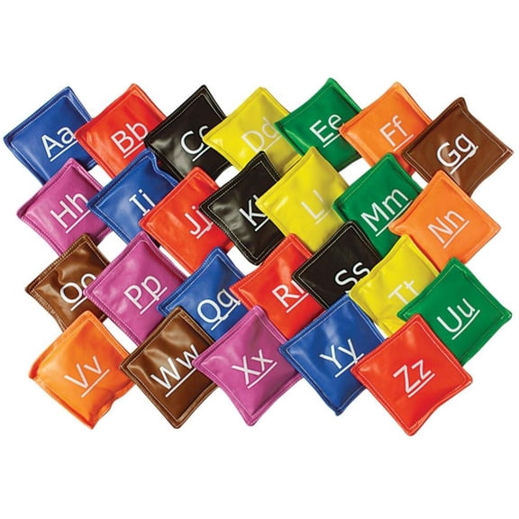 Kaplan Early Learning Company Alphabet Beanbags - Set of 26