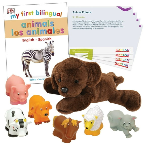 Kaplan Early Learning Company Animal Friends Learning Kit - Bilingual