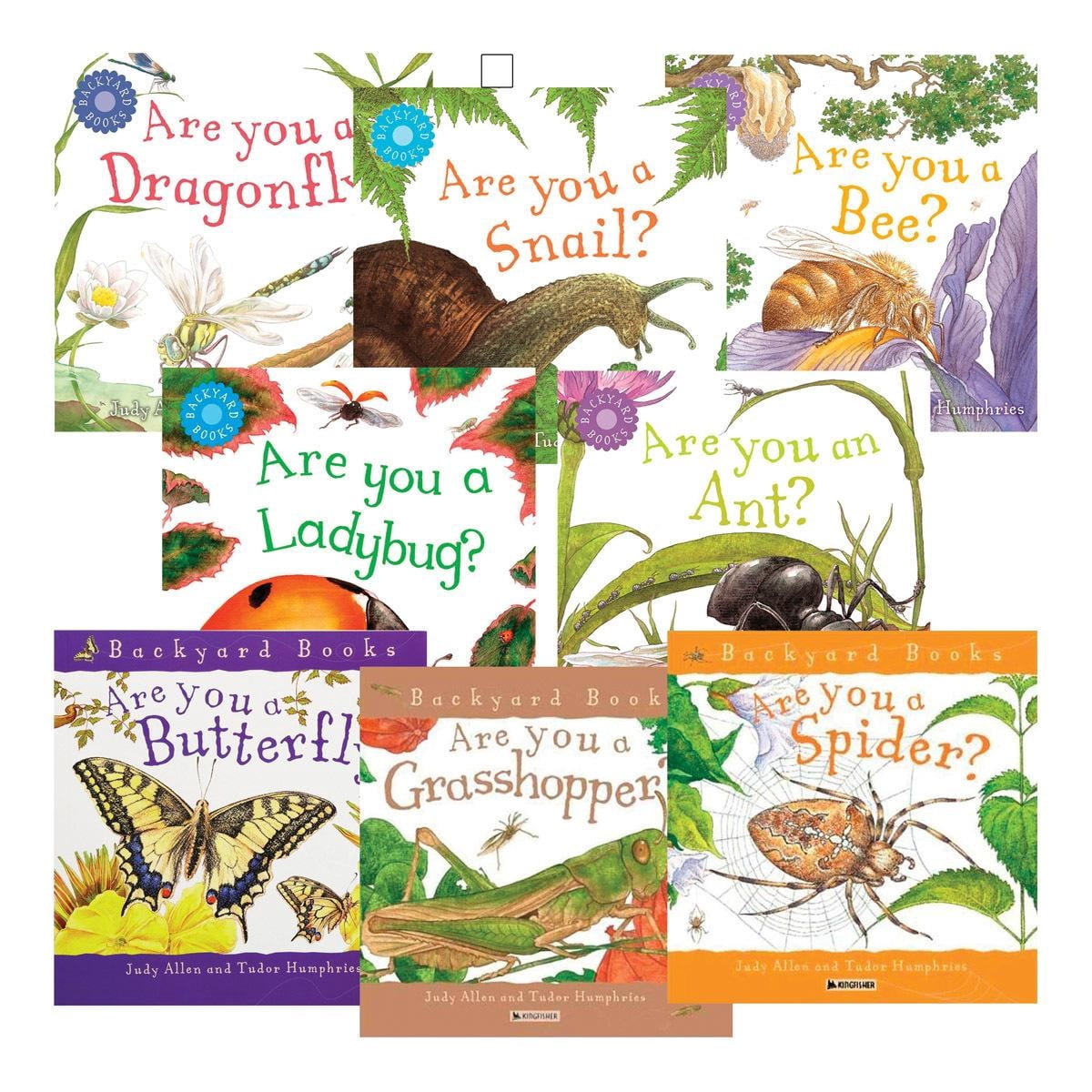 Kaplan Early Learning Company Backyard Books - Set of 8 - Walmart.com