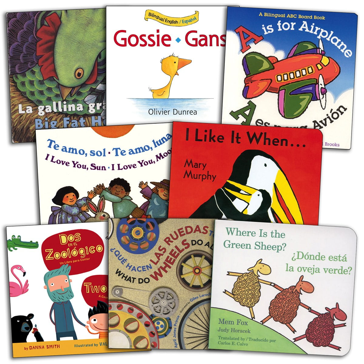 Kaplan Early Learning Company Bilingual Board Books Assortment - Set of ...